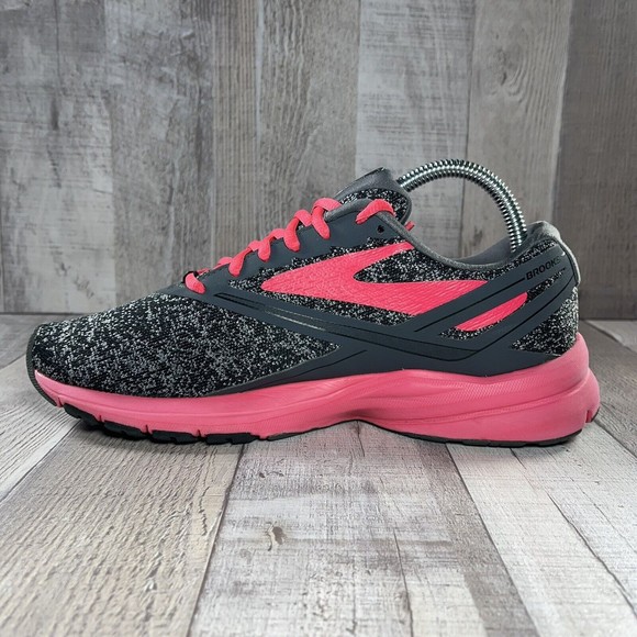Brooks Launch 4 Women's Running Shoes Sneakers Gray Pink Size 9B 1202341B018 - Picture 8 of 11